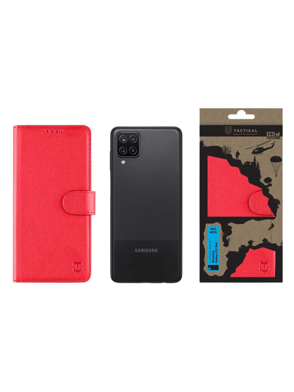Tactical Tactical Field Notes za Samsung Galaxy A12 Red