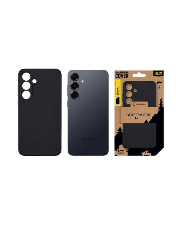 Tactical Tactical Velvet Smoothie Ohišče za Samsung Galaxy S25 Asphalt