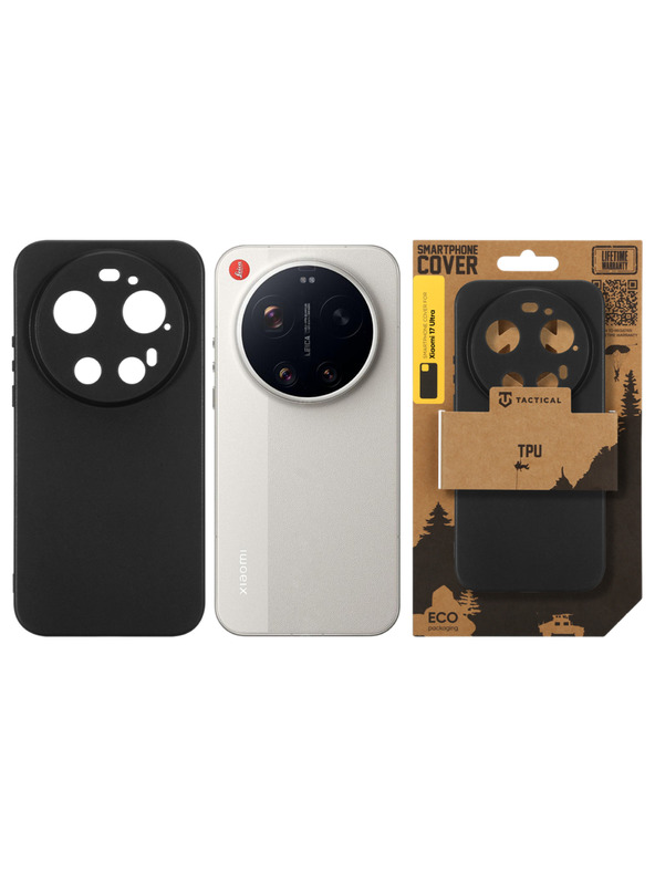 Tactical Tactical TPU Ohišče za Xiaomi 17 Ultra Black