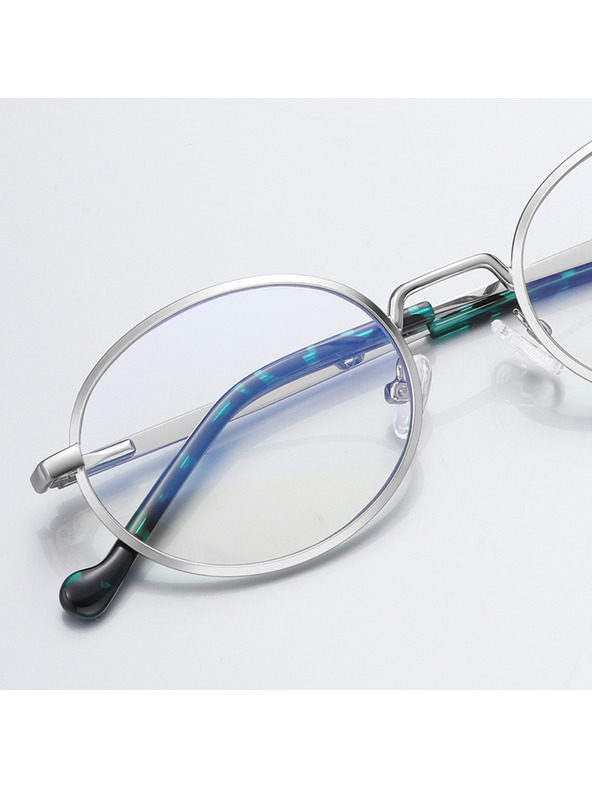 VEYREY VeyRey lenonke sončna očala Tirac srebrna obroba prozorna stekla