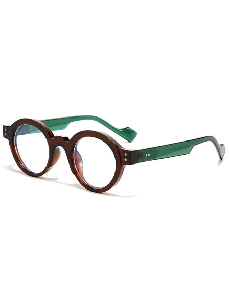 VEYREY VeyRey lenonke sončna očala Aumi zelena obroba prozorna stekla