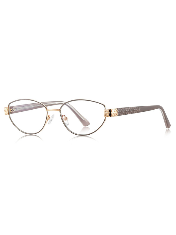 VEYREY VeyRey lenonke sončna očala Quincurs zlatna obroba prozorna stekla