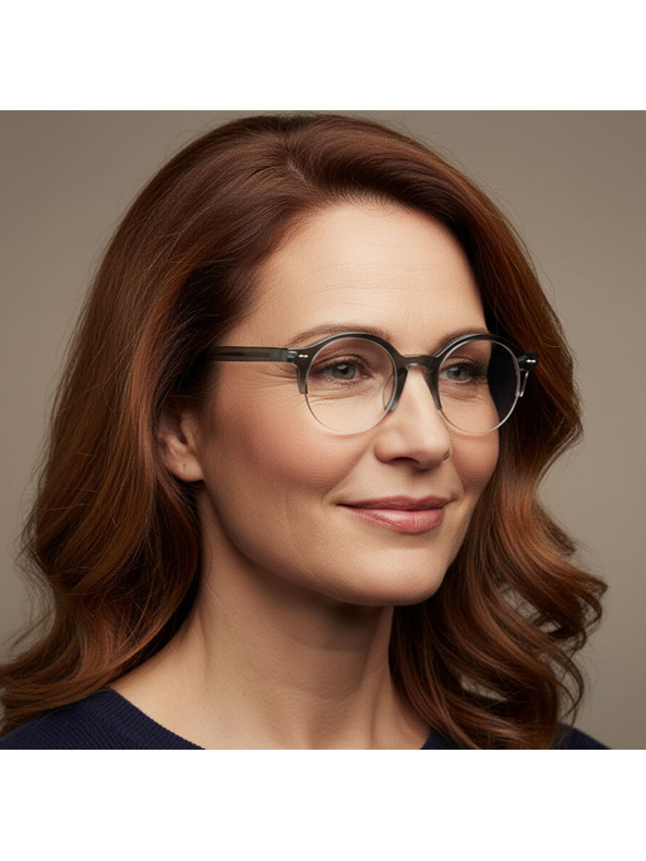 VEYREY VeyRey lenonke sončna očala Exor črna obroba prozorna stekla