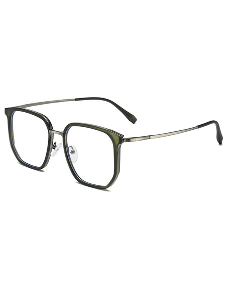 VEYREY VeyRey kvadratna sončna očala Korn črna/večbarvna/zelena okvir jasna stekla