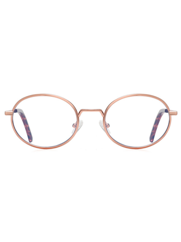 VEYREY VeyRey lenutkasta sončna očala Bhubter zlatni okvir jasna stekla