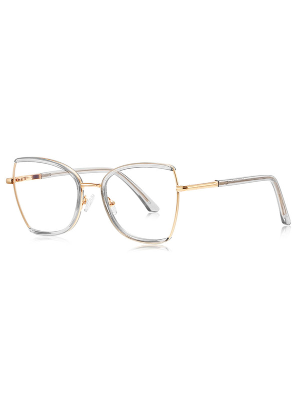 VEYREY VeyRey ženska nadmerna ženska očala za blokiranje modre svetlobe Zep prosojni okvir jasna stekla