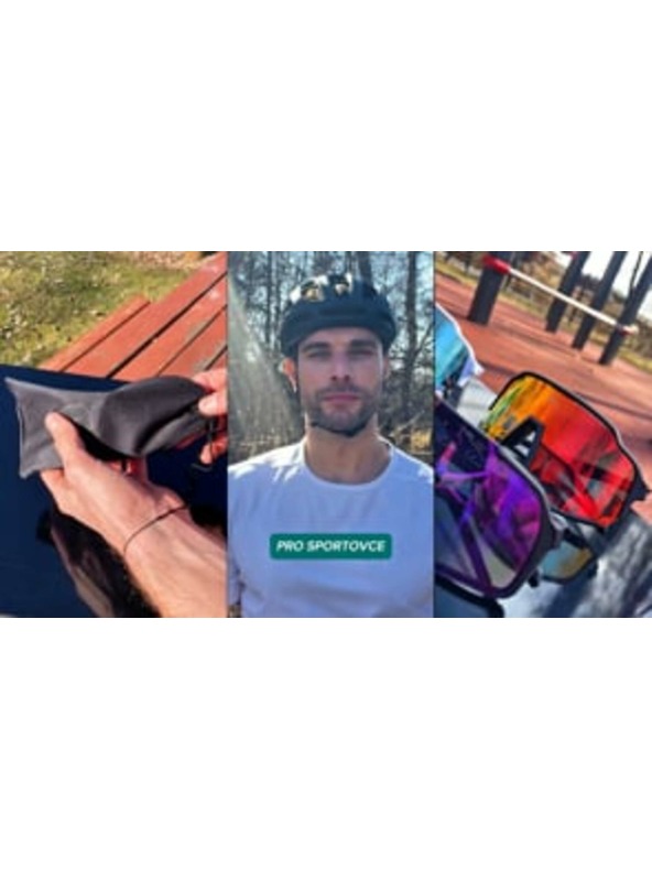 VEYREY VeyRey otroška športne sončna očala Wegub črna obroba nebesna stekla