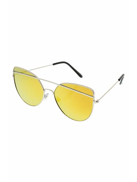 OEM OEM ženska pilotska ženska sončna očala Giant siva obroba temno modra stekla