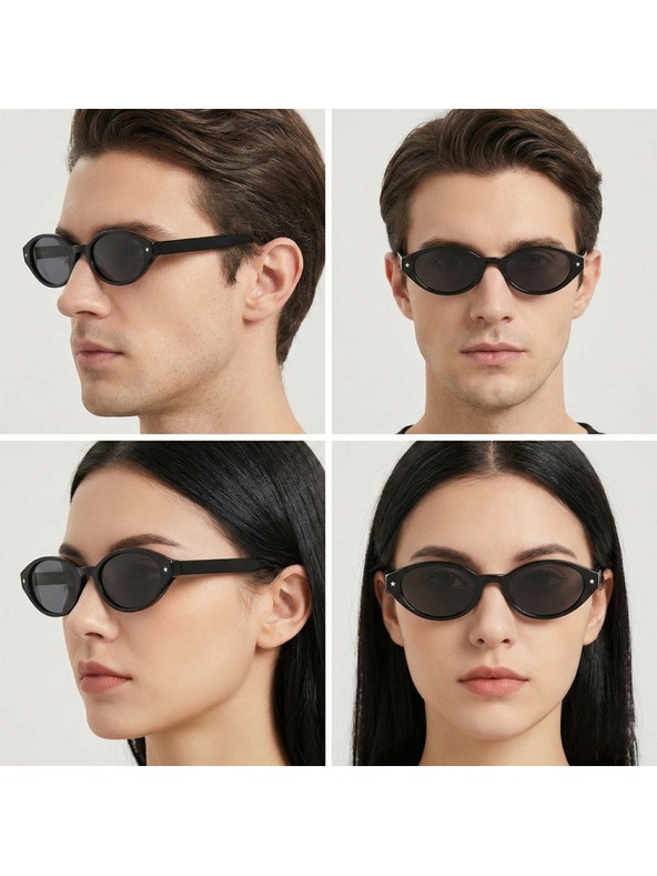 VEYREY VeyRey ženske mačja oko acetátna polarizacijska sončna očala Aest črna obroba črna stekla