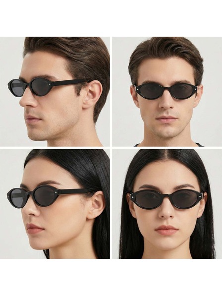 VEYREY VeyRey ženske mačja oko acetátna polarizacijska sončna očala Aest črna obroba črna stekla