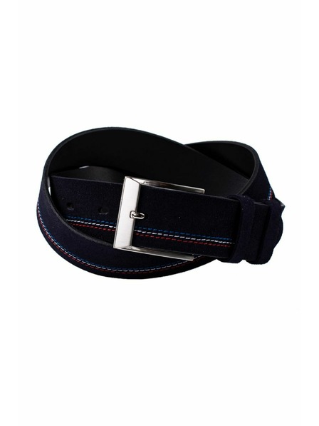 Zapana Zapana Moški pas s klasično zapono Portion navy 115 cm