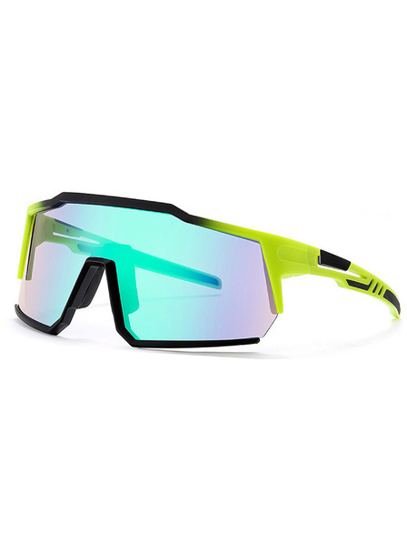 VEYREY VeyRey športove sončna očala Adha črna obroba zelena stekla