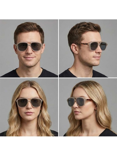 VEYREY VeyRey pilotska polarizacijska sončna očala Interlity siva obroba črna stekla