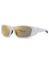 VEYREY VeyRey športove polarizacijska sončna očala Borned bela obroba zlata stekla