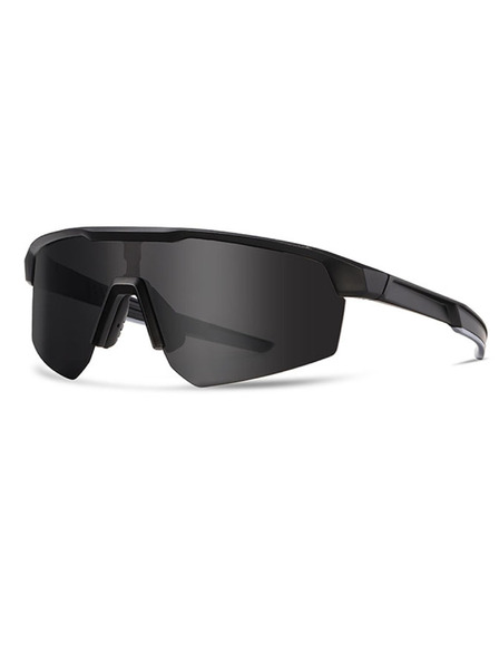 VEYREY VeyRey športove polarizacijska sončna očala Monoal črna obroba črna stekla