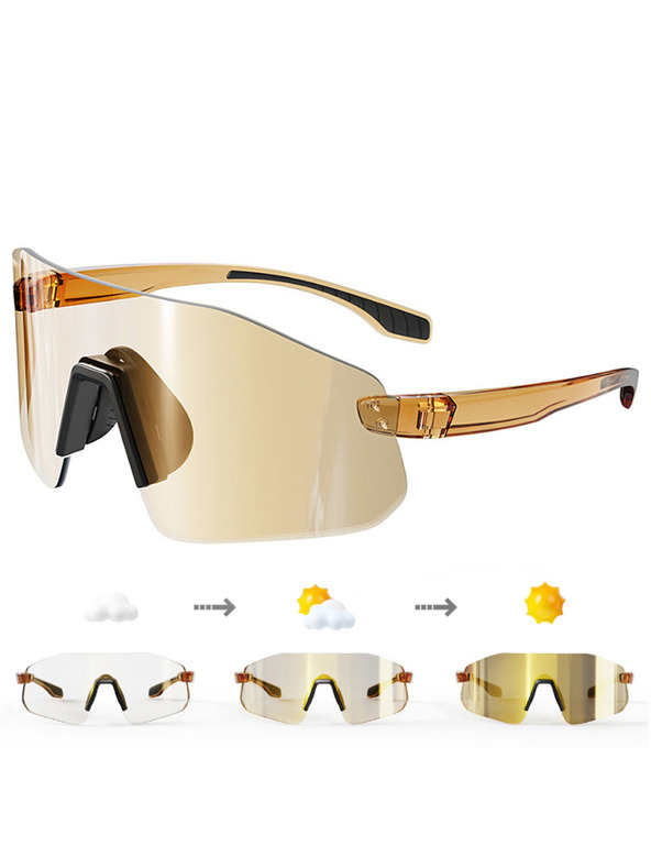 VEYREY VeyRey športna fotokromatska sončna očala Dhur zlata okvirja zlata stekla