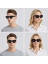 VEYREY VeyRey cat-eye acetatna polarizacijska sončna očala Antitot črna okvirja črna stekla