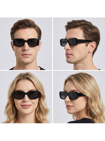 VEYREY VeyRey kvadratna acetatna polarizacijska sončna očala Xep črna okvirja črna stekla