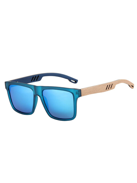 VEYREY VeyRey nerdy polarizacijska sončna očala Surance modra okvirja modra stekla