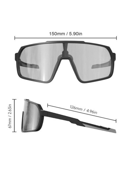 VEYREY VeyRey športna fotokromatska sončna očala Jist roza obroba roza stekla