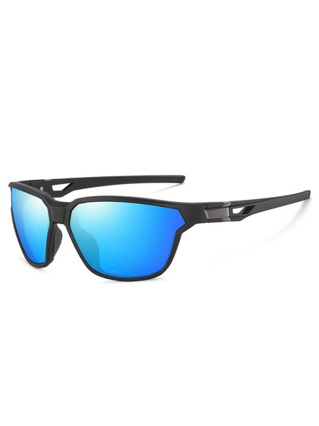 VEYREY VeyRey športna polarizirana sončna očala Nuf črna obroba modra stekla