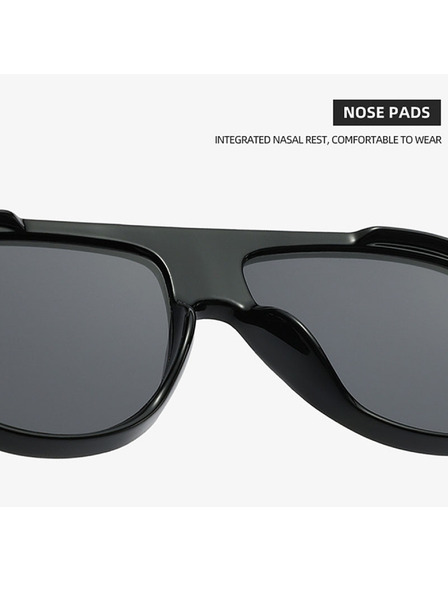 VEYREY VeyRey pilotke sončna očala Monoeet prozorna obroba modra stekla