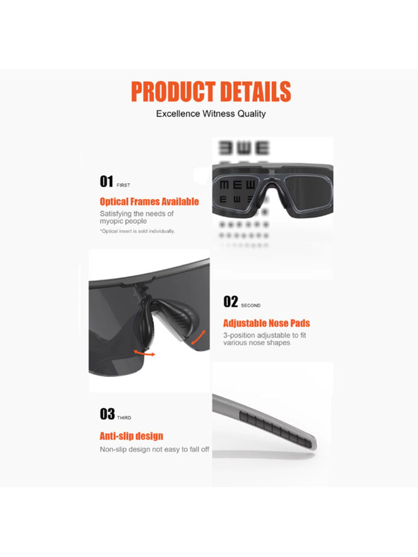 VEYREY VeyRey športna fotokromatska sončna očala Endank rumena obroba zelena stekla