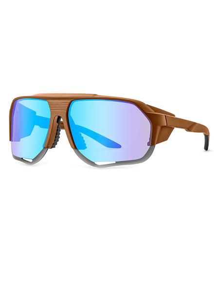 VEYREY VeyRey športna polarizirana sončna očala Bralter rjava obroba modra stekla