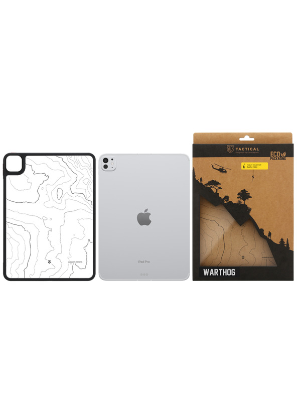 Tactical Tactical Warthog Ovitek za Apple iPad Pro 11 2024/2025 Asphalt
