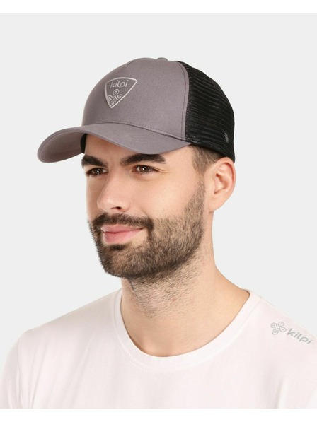 Kilpi Unisex kapa s šiltom Kilpi BORA MID-U Siva
