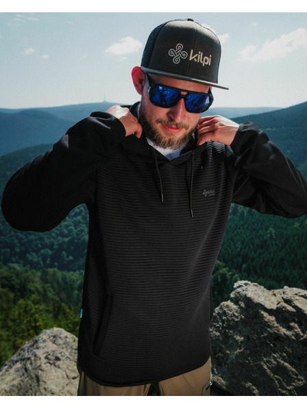 Kilpi Moška funkcionalna pulover Kilpi DELEG-M Črna