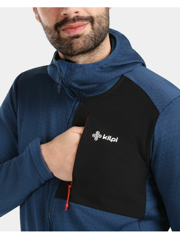 Kilpi Moška flis jopica Kilpi SEVELEN-M Temno modra