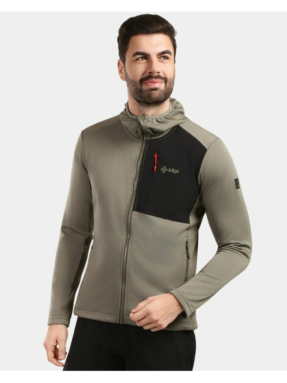 Kilpi Moška flisna pulover Kilpi SEVELEN-M Zelena