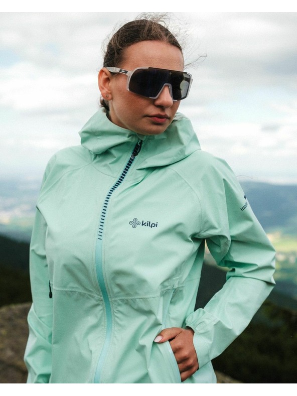 Kilpi Ženska nepremočljiva jakna Kilpi HURRICANE-W Mentolna