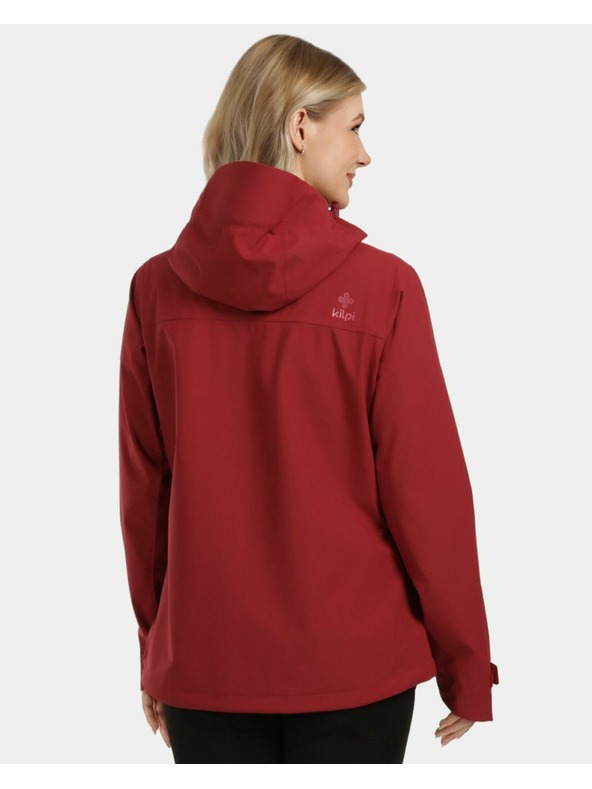 Kilpi Ženska membranasta bunda Kilpi MONTANA-W Temno rdeča