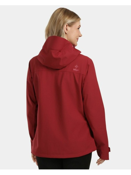 Kilpi Ženska membranasta bunda Kilpi MONTANA-W Temno rdeča
