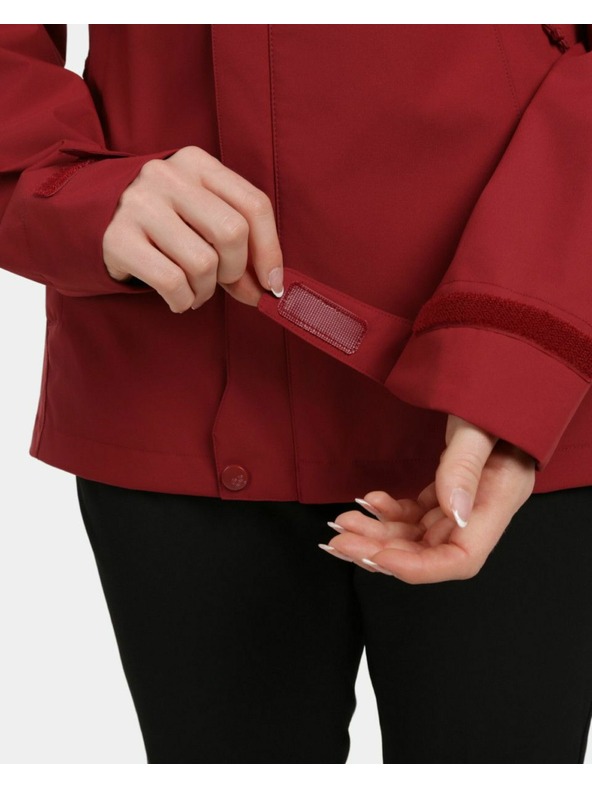 Kilpi Ženska membranasta bunda Kilpi MONTANA-W Temno rdeča