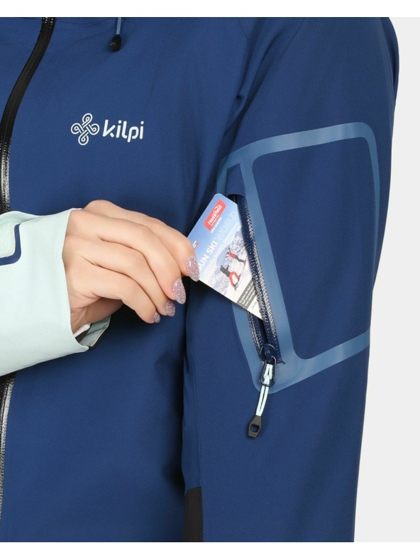 Kilpi Ženska hardshell nepremočljiva jakna Kilpi MAMBA-W Temno modra