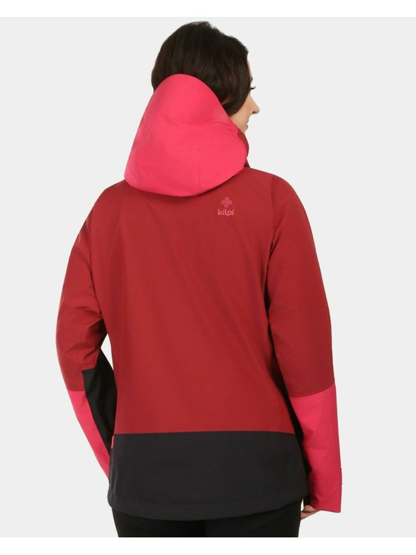 Kilpi Ženska nepremočljiva jakna Kilpi MAMBA-W Dark Red