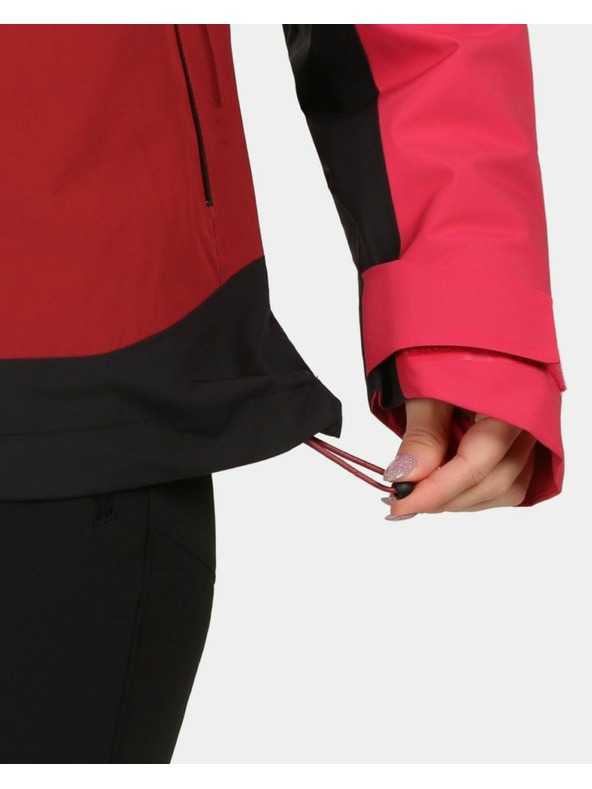 Kilpi Ženska nepremočljiva jakna Kilpi MAMBA-W Dark Red