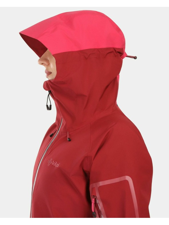 Kilpi Ženska nepremočljiva jakna Kilpi MAMBA-W Dark Red