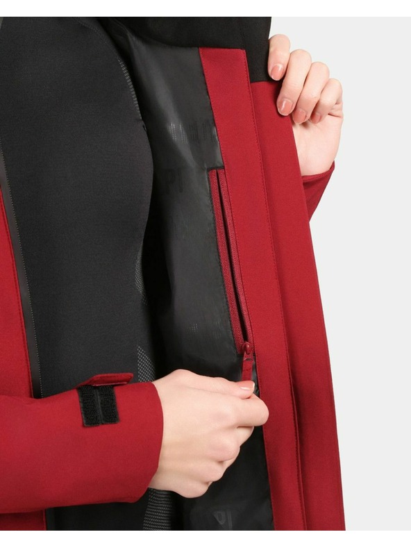 Kilpi Ženski zunanji plašč Kilpi AYRA-W Temno rdeča