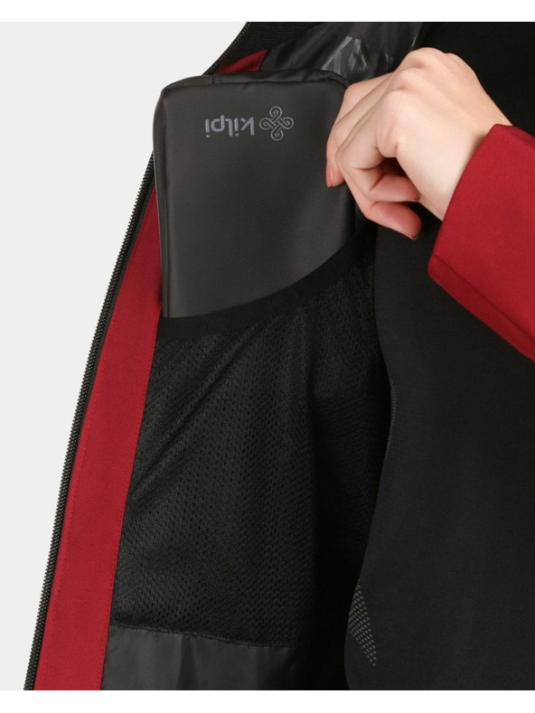 Kilpi Ženski zunanji plašč Kilpi AYRA-W Temno rdeča