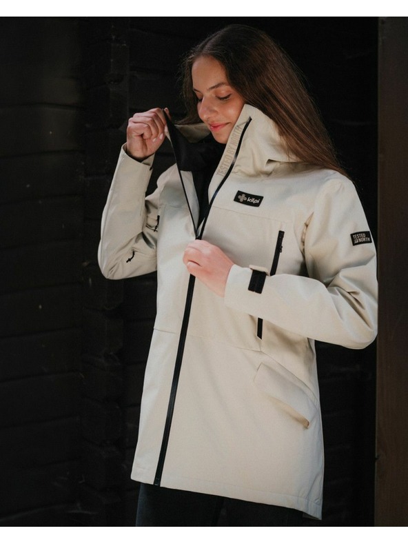 Kilpi Ženski zunanji plašč Kilpi AYRA-W Bež