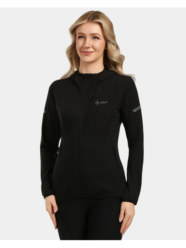Kilpi Ženska funkcionalna jopa s kapuco Kilpi MEMPHIS-W Črna