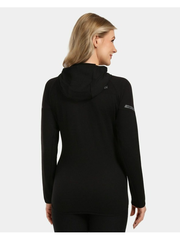 Kilpi Ženska funkcionalna jopa s kapuco Kilpi MEMPHIS-W Črna