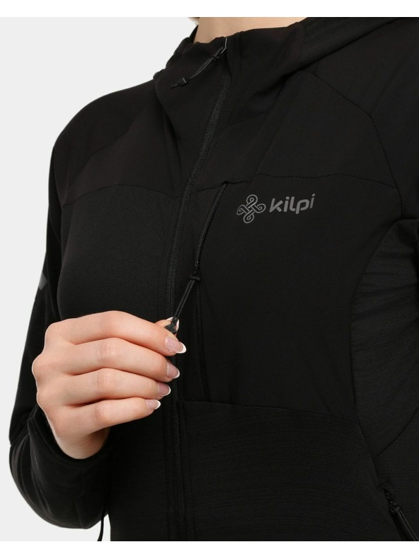 Kilpi Ženska funkcionalna jopa s kapuco Kilpi MEMPHIS-W Črna