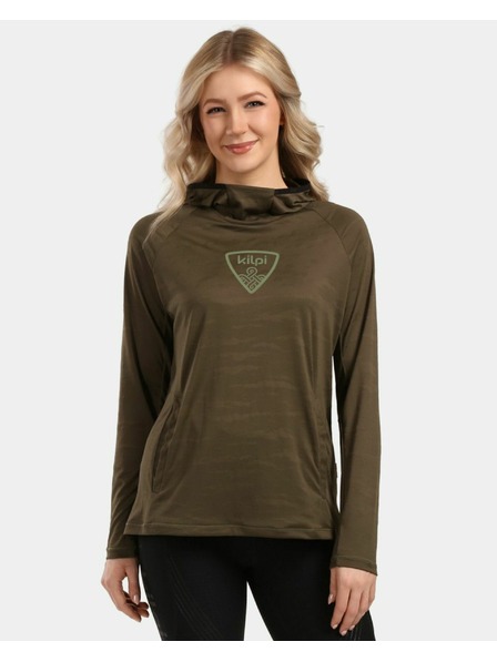 Kilpi Ženski fitnes jopa Kilpi AILEEN-W Khaki