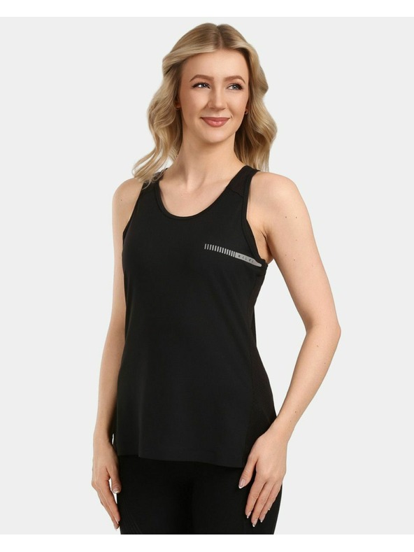 Kilpi Ženski tekaški top Kilpi SIEN-W Črna