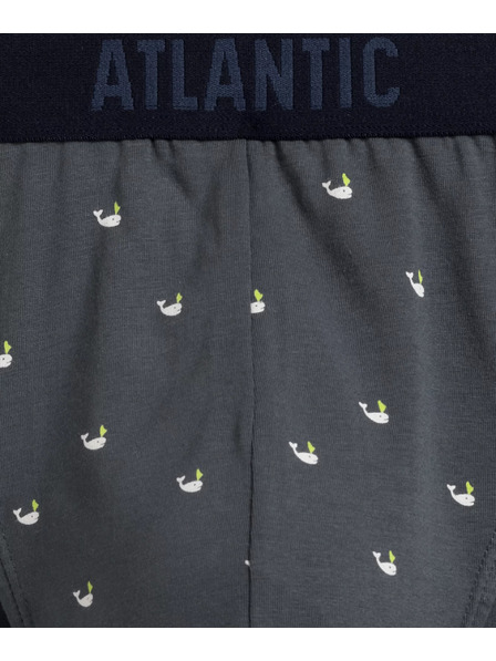 Atlantic Moške športne spodnje hlače ATLANTIC 3Pack - večbarvne Velikost: